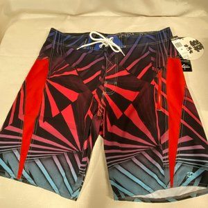 Split Quad Flex Men's Swim Trunks